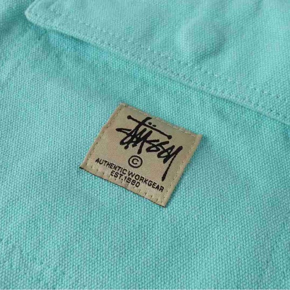 Stussy Aqua and Black Blazer - Picture 4 of 7